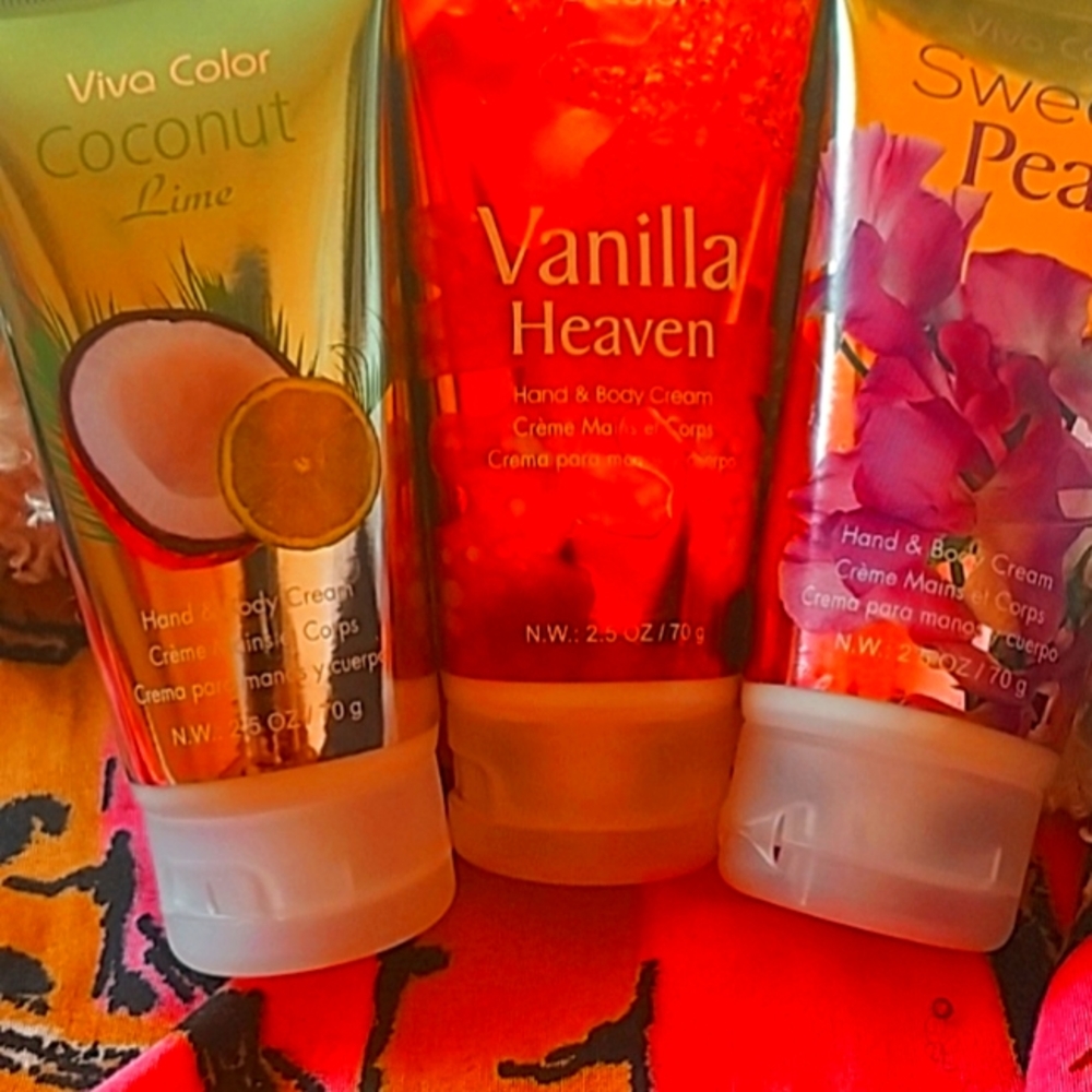 Hand and body cream, scented😊!